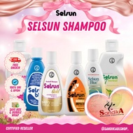 SAMPO SELSUN Shampoo Series | Blue 5 Yellow Gold 7 Herbal Flower anti-Dandruff Shampoo