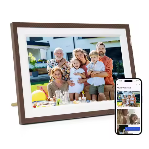 ARZOPA WiFi 10.1" Touch Screen Digital Picture Frame I Gift Ready I Share Photos and Videos Instantl