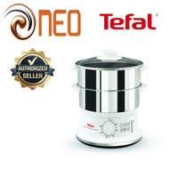 Tefal Stainless Steel Convenient Food Steamer VC1451, White