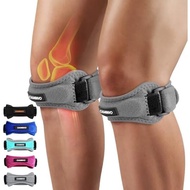 CAMBIVO 2 Pack Patella Tendon Knee Straps, Knee Brace for Women & Men with Extra Straps, Patella Ban