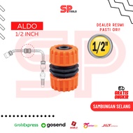 Hose Connection HOSE MENDER FITTING CONNECTOR 1/2" 1/2 INCH ALDO 5808/