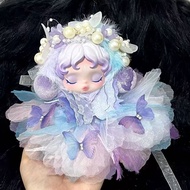 Enchanted Blue-Purple Butterfly Fairy Outfit for Skullpanda Tulle Dress