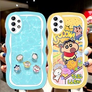 S-8 Crayon Shinchan Casing for Samsung A34 A56 A36 A55 A35 A26 A24 A54 A25 5G transparent TPU
