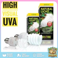 Exo Terra Reptile UVB100 25W Tropical Reptile UVB light Rainforest tortoise UVB lamp chameleon UVB b