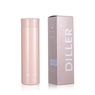 【Diller】清風便攜316超輕量不鏽鋼保溫杯300ml-粉色