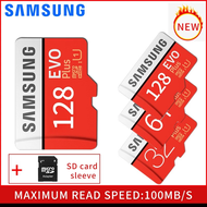 ✔ของแท้✔⚡️เมมโมรี่การ์ด⚡️SamSung Micro SD Card sdhc Memory Card Class 10 Mini SD Card SDXC 4k red TF