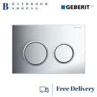 Geberit Kappa21 Actuator Plate Bright chrome 115.240.KH.1 Toilet Flush Plate