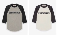 F.O.G ESSENTIALS Three-Quarter Sleeve Baseball T-Shirt