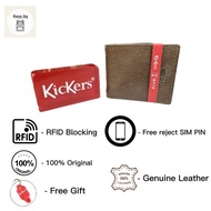 Kickers Mens short wallet Leather / fold wallet / Dompet lelaki