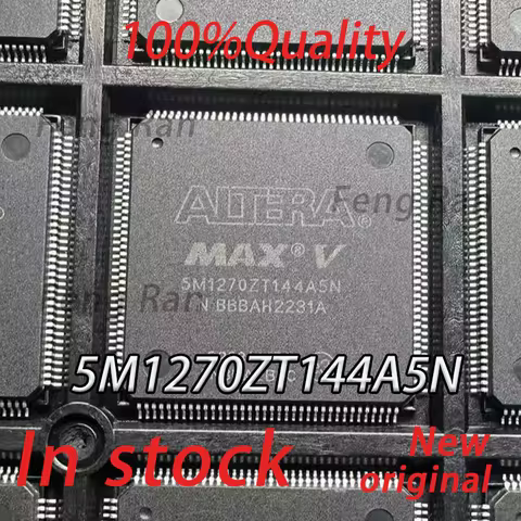 5M1270ZT144A5N Cyclone V FPGA, 1270 Logic Elements, 144-Pin TQFP Package, 1.0V Core Voltage