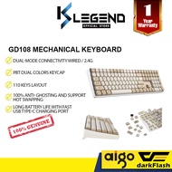 Aigo DarkFlash GD87/GD100/GD108 Dual Mode Wireless 2.4G & Usb Mechanical Keyboard