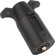 RV 7 Pin Trailer Plug Splice-in Replacement Trailer Side Male End 7 Way Round RV-Style Trailer Light