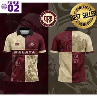 ( FUHUI 02) MALAYA EDITION JERSEY COLLAR RETRO 2023 RETRO COLLAR JERSEY 2023 Jersey