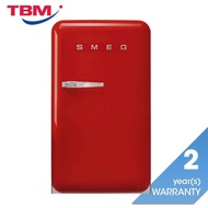 [Klang Valley Delivery Only] Smeg FAB10HRRD 1 Door Fridge Retro Red 38.0L