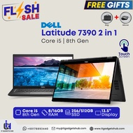 Dell Latitude 7390 2 in 1 Laptop | Intel Core i5-8th Gen 13.3 inch | 16GB Ram | 256GB-512GB SSD Stor