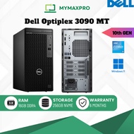 PC Dell Optiplex 3090 MT Intel Core i5 / i7  (10th Gen) / 16GB RAM / 256GB NVME / Win 11 Pro (Refurb