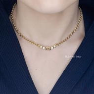 Dior Vintage Gold Choker 經典鎖骨金頸鏈