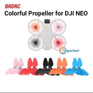 BRDRC Colorful Propeller for DJI NEO Low Noise Quick Release Blades
