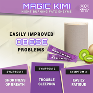 Magic Kimi Slimming Detox Enzyme (28s x 1 Boxes) [FREE GIFT] (Kiwi Flavour)