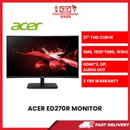 ACER ED270R 27" INCH MONITOR 250NITS