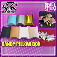 Murah Candy Box 25pcs Pillow Wedding Box Festive Party Door Gift Bag Gift Kotak Gula Telur Majlis Ka