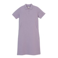 GIORDANO Women's French Terry Knit Collar Loose Fit Dress (05466468) cotton dress