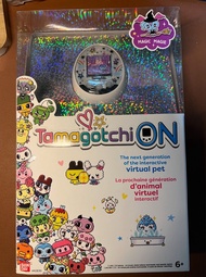 Tamagotchi ON Interactive Virtual Pet - Magic Amazon White Special Edition