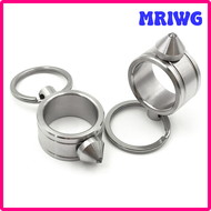 MRIWG ที่ปัดฝุ่นสนับมือทังสเตนเหล็กพวงกุญแจป้องกันเครื่องมือสแตนเลสสตีลเจาะหน้าต่างแตกกลางแจ้งสนับมื
