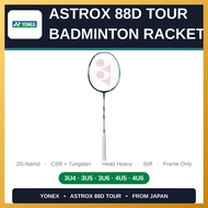 Yonex Astrox 88D Tour Badminton Racket 3AX88DT Frame Only 3U 4U Doubles Rear Smash Power Japan