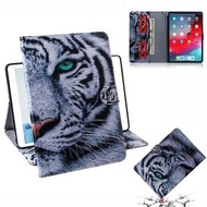 全城熱賣 - 適用於iPad Pro 11 inch (2018) 老虎圖案左右翻蓋皮套 帶支架&卡槽&錢包
