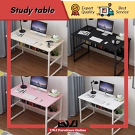 Ready Stock⏩EWJ 4ft Study Table/Writing Table/Metal Leg/Meja Tulis/Meja Computer