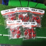 South Korea Hot Sale Popular Golf Nail Serve Tee 83mm Golf Anti-Lost Lanyard Ball Nail Golf Tee