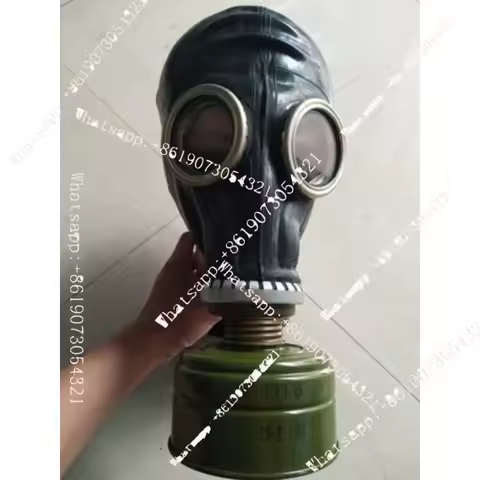 Brand New White Soviet GP-5 Protective Mask