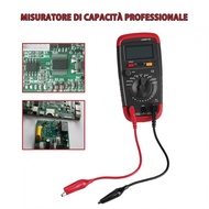 Capacitance Tester ±0.8% Basic Accuracy 6F22 9V Battery (not Included)