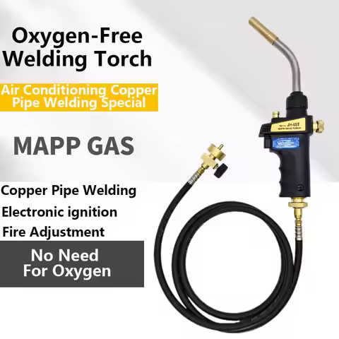 Gas Torch Brazing Gun 1.5m Burner Torch Welding Gold And Silver Heating And Quenching Air Conditioni
