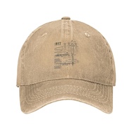 Aviation Themed Boeing B17 Flying Fortress Bomber Hipster Cool Cowboy Hat