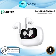UGREEN Echobuds Magic T6 TWS Hi-res Hybrid ANC Noise Cancelling Bluetooth Earphone