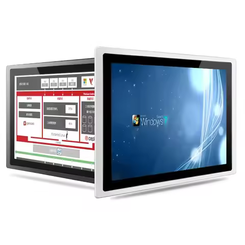 10.4 12.1 15 Inch Embedded All in One Mini PC IP65 Waterproof Frame 10 Points Industrial Touch Scree