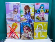 Relax time ~ 貓又小粥/ 亦井心/ 山T女 阿琳/鷹嶺琉衣/ 五等份花嫁 中野三玖/伊地知虹夏/ 我推的孩子 星野愛 有馬加奈 Figure ($60-70)