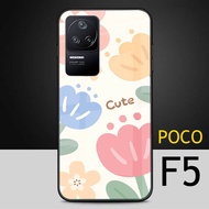 Glitter Glass Softcase For F5poco - Casing hp F5poco - Hanpdhone Protector F5poco - Casing hp -A115