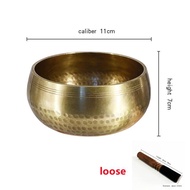 Nepal handmade Tibet Buddha sound bowl Yoga Meditation Chanting Bowl Brass Chime Handicraft music th