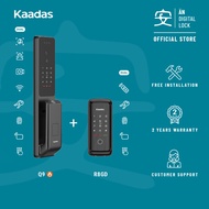 Kaadas Q9 Door Lock + Kaadas R8GD Gate Lock | AN Digital Lock