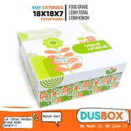 Motif Catering Box 18x18x7/ Box Rice Box Box Rice Box/ Food Box/ Rice Box/ Trendy Catering Rice Box/