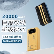 3C Certified Portable usb Commercial Power Bank Power Bank 20,000mAh Capacity Super Fast Charge uuu7