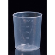 100ml Laboratories Measuring Cup 普通量杯 Plastics Tools Home Indoor Convenient baja Cawan penyukat