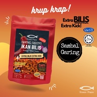 Sambal Garing Extra Ikan Bilis Ocean Papa (Rangup Crispy Viral) - 120g | Halal Sambal utk Mee Sup