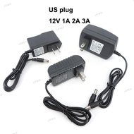 12V 1A 2A 3A US Plug AC 110V 220V to DC Power Supply Charger 1000ma 2000ma 3000ma lighting Transform