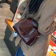 Cowhide Genuine Leather Handbag Female 2024 New Style All-Match Large-Capacity Pillow Bag High-End F