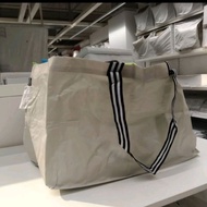 IKEA GORSNYGG large shopping bag light cream 71L thick tote bag