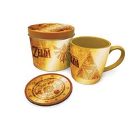 【任天堂】薩爾達傳說 -黃金禮物組(內含馬克杯、杯墊)